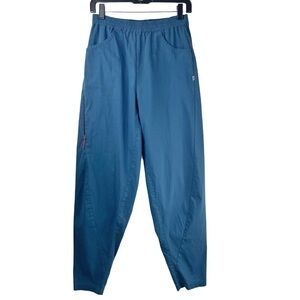 MOUNTAIN EQUIPMENT Women’s Blue Baggy Tapered Luxury Light Outdoor Pants S/6